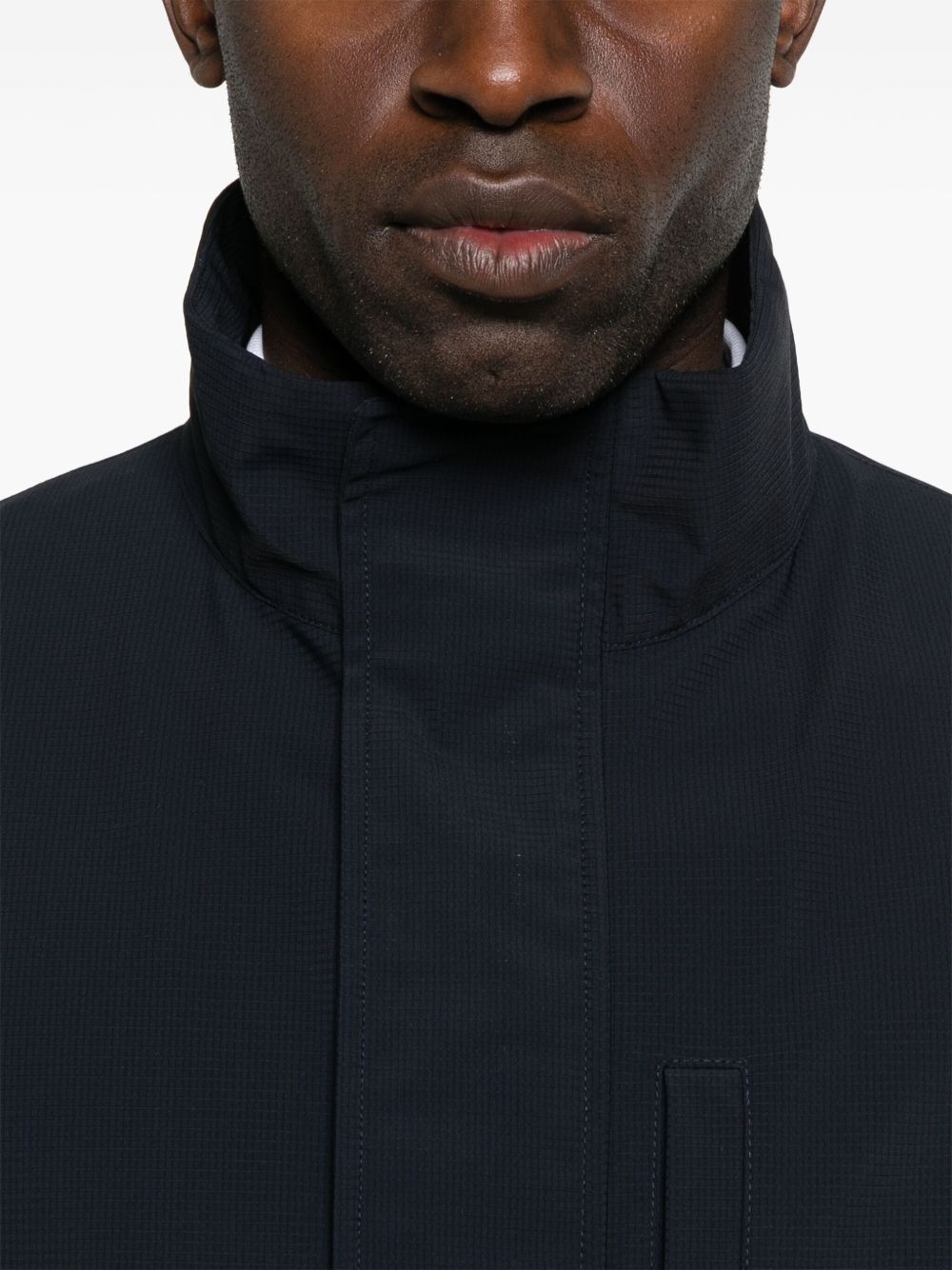 EMPORIO ARMANI Nylon Blouson Jacket for Men - SS25 Collection