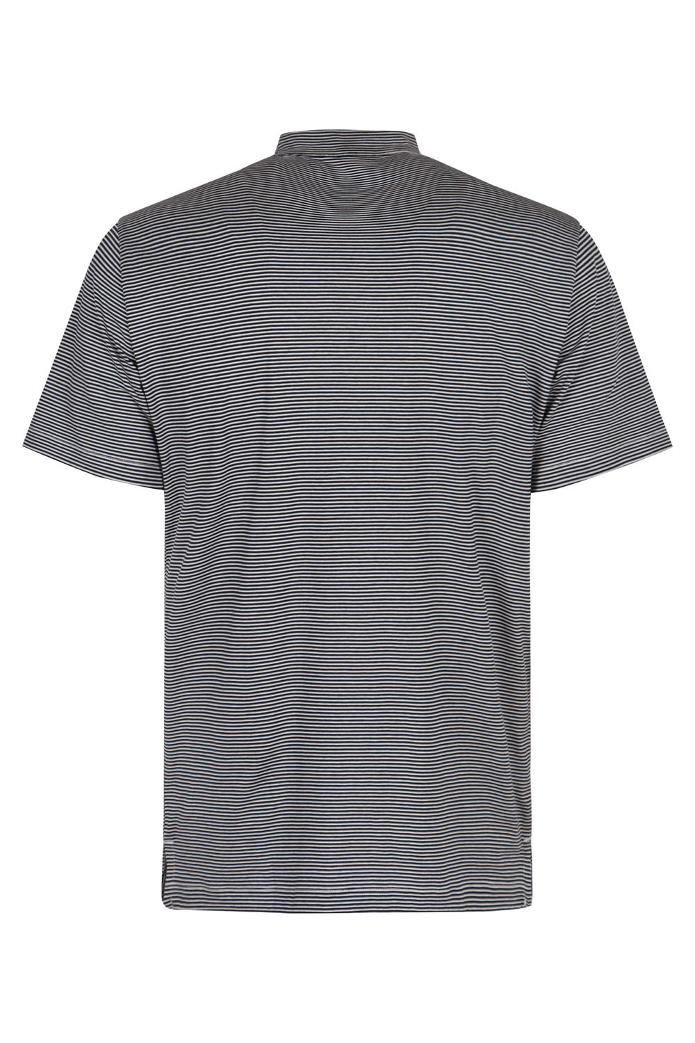 EMPORIO ARMANI Classic Striped Cotton Polo Shirt