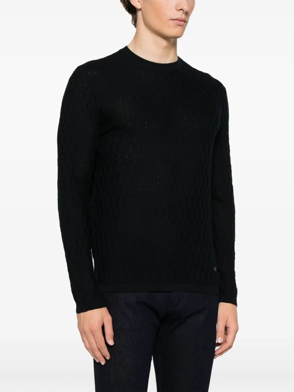EMPORIO ARMANI Luxurious Men's Pullover - SS25 Collection