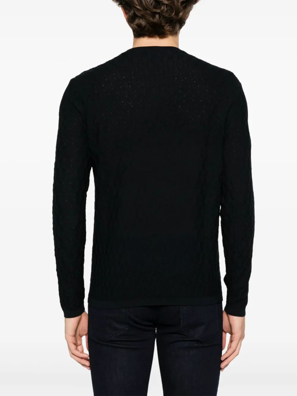 EMPORIO ARMANI Luxurious Men's Pullover - SS25 Collection