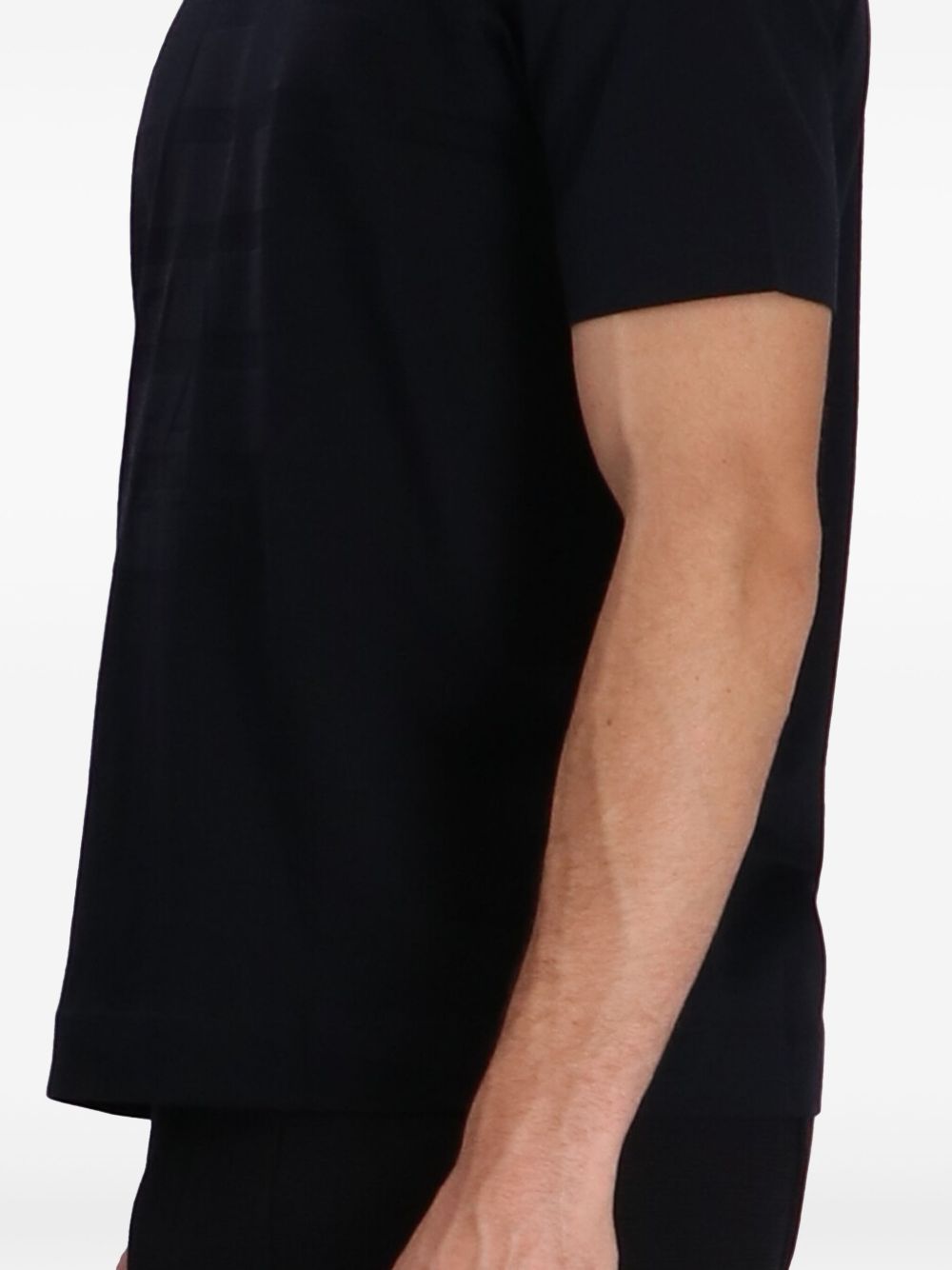 EMPORIO ARMANI Crew Neck Logo Cotton T-Shirt - SS25