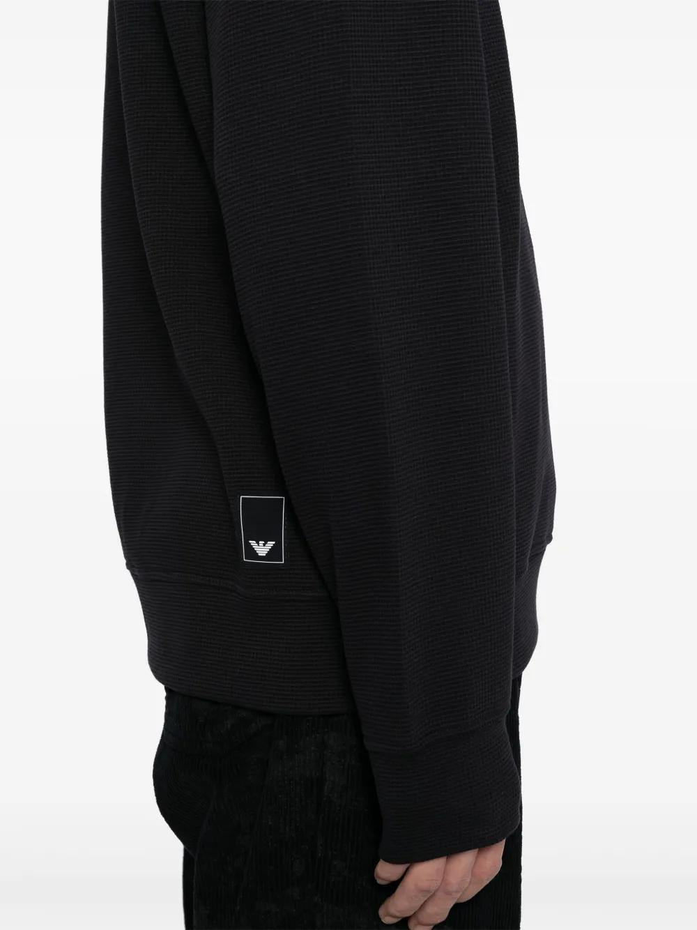 EMPORIO ARMANI Classic Men's Cotton Hoodie