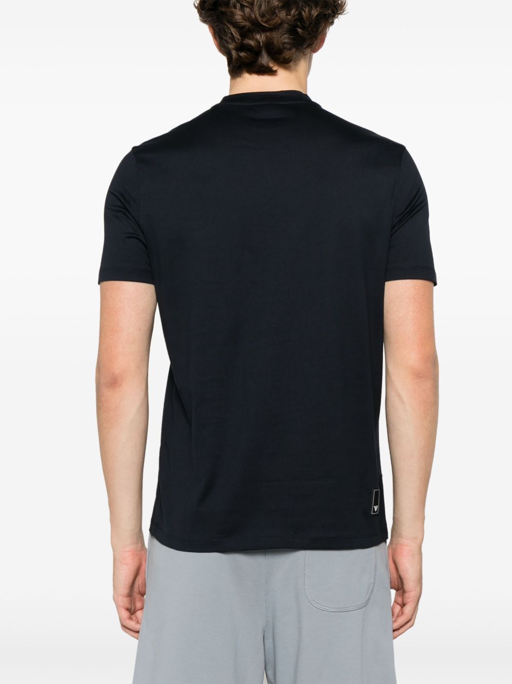 EMPORIO ARMANI Logo Cotton T-Shirt for Men
