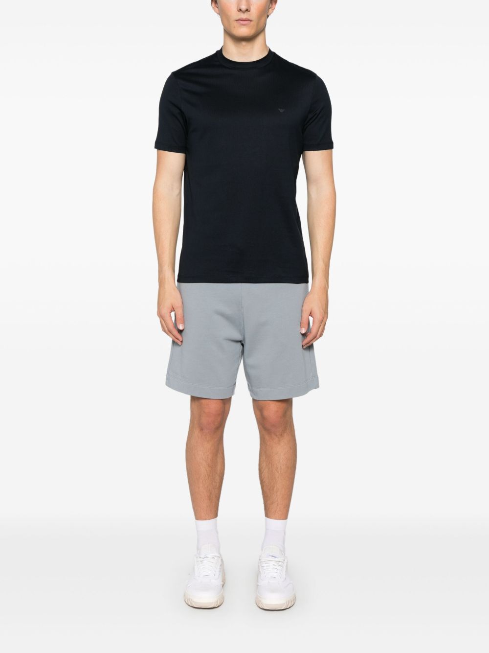 EMPORIO ARMANI Logo Cotton T-Shirt for Men