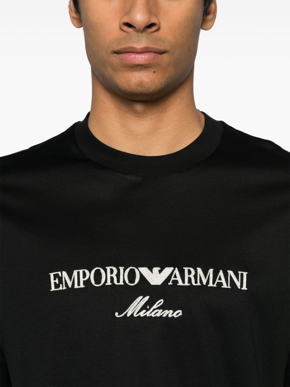 EMPORIO ARMANI Classic Logo T-Shirt for Men - SS25