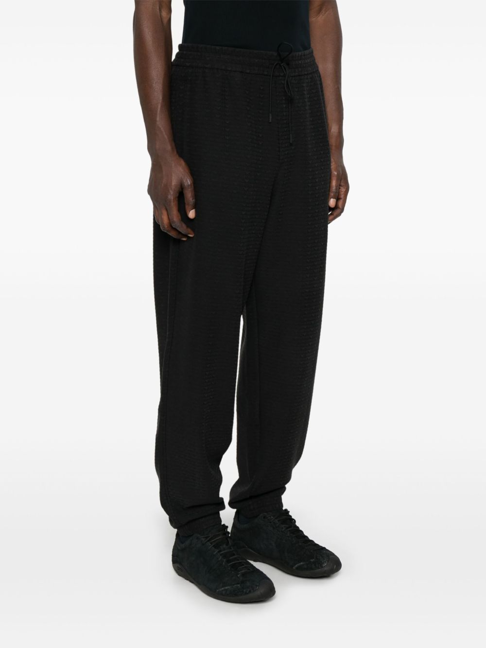 EMPORIO ARMANI Allover Logo Sweatpants for Men