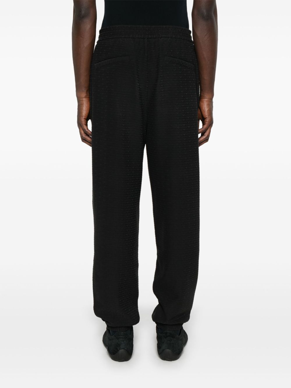 EMPORIO ARMANI Allover Logo Sweatpants for Men