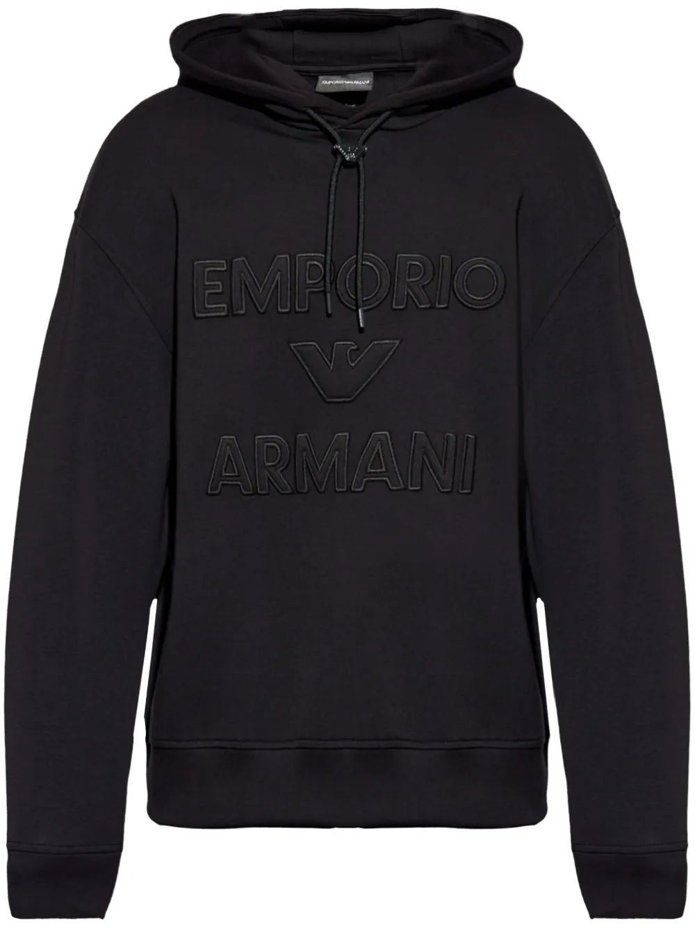 EMPORIO ARMANI Slouchy Drawstring Hoodie for Men