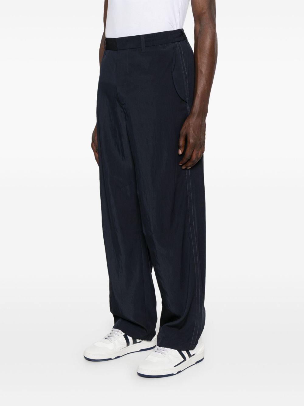 EMPORIO ARMANI Nylon Trousers for Men - SS25