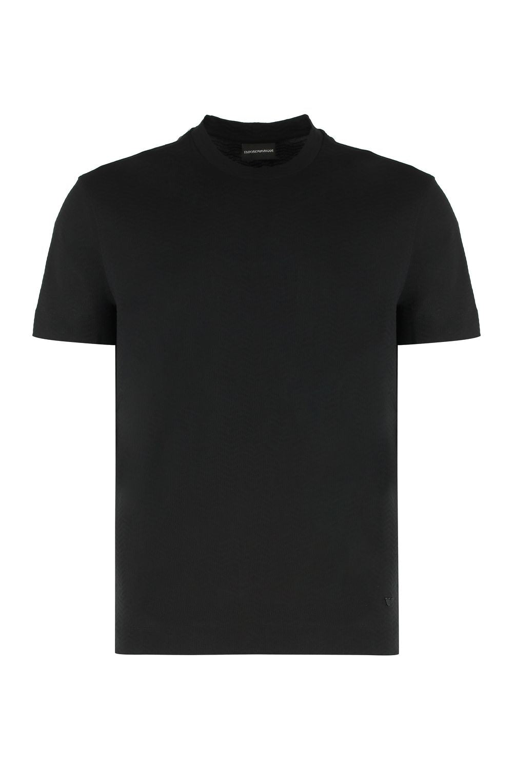 EMPORIO ARMANI Cotton Crew-Neck T-Shirt for Men - SS25