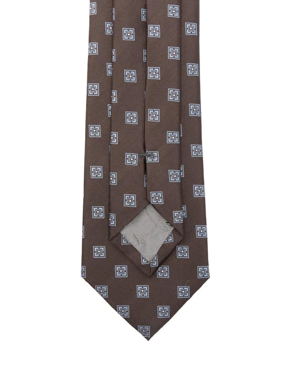 EMPORIO ARMANI Squared Silk Tie