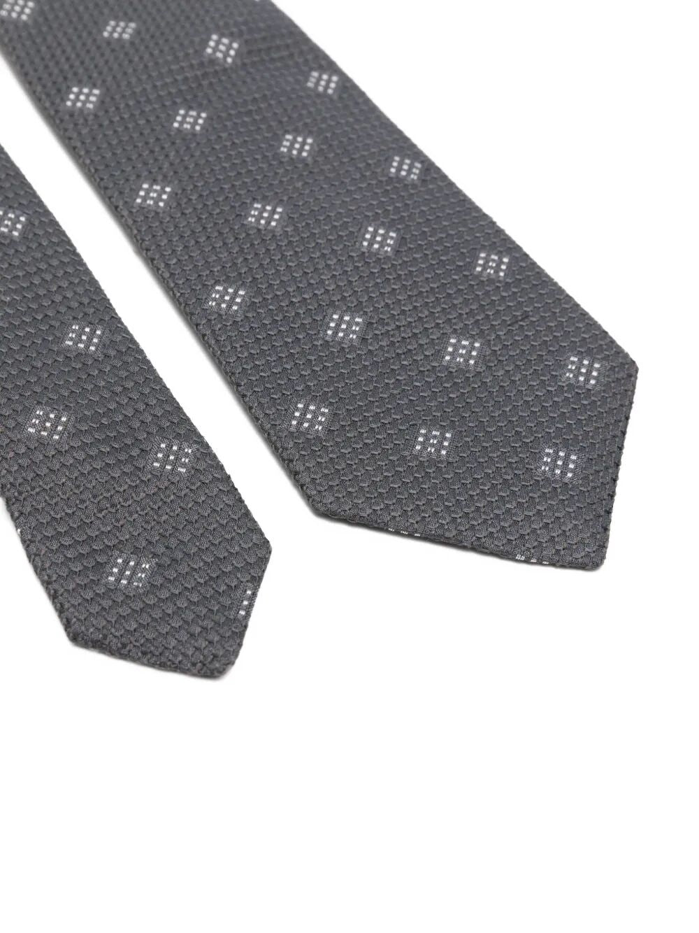 EMPORIO ARMANI Rhombus Design Tie for Men