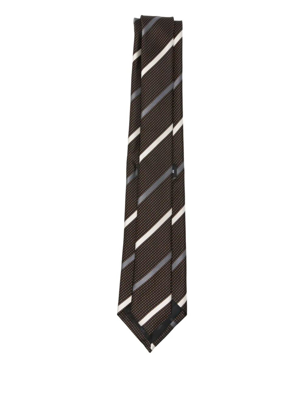 EMPORIO ARMANI Micro Mix Tie for Men - Sophisticated Accessory