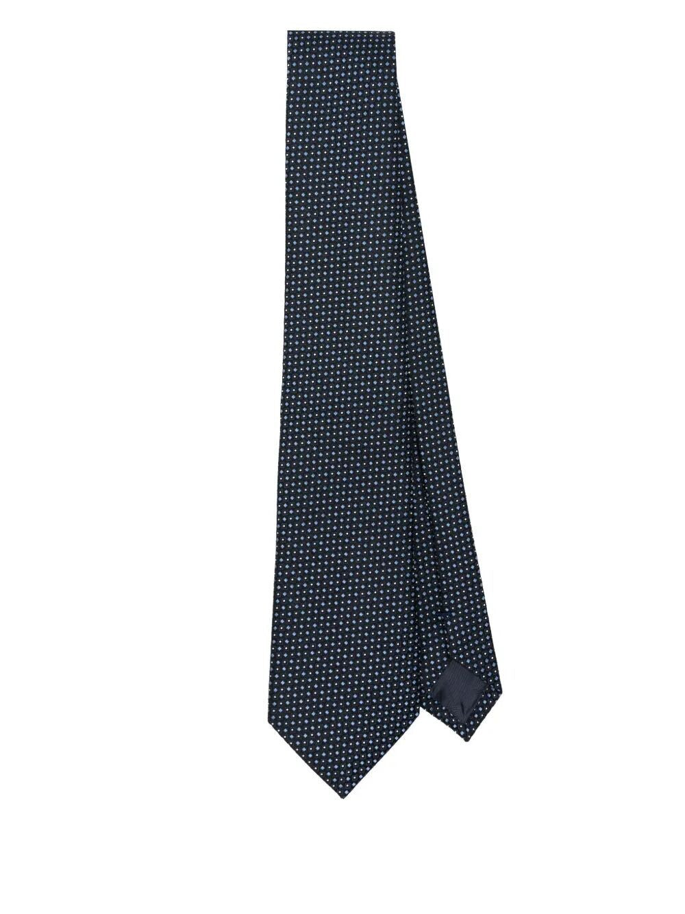 EMPORIO ARMANI Elegant Silk Tie for Men