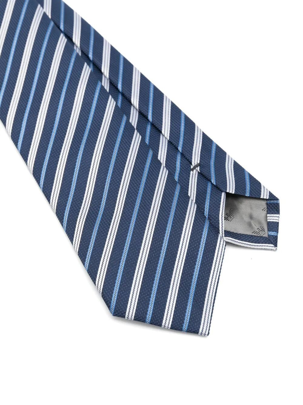 EMPORIO ARMANI Striped Silk Tie for Men