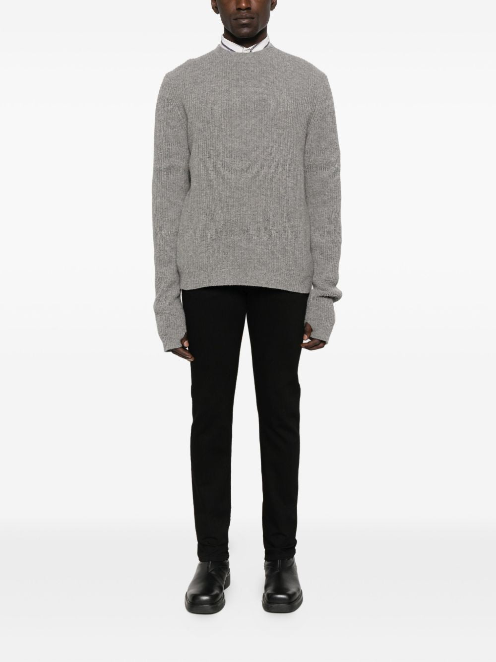 EMPORIO ARMANI Classic Straight Leg Jeans for Men - FW25 Collection