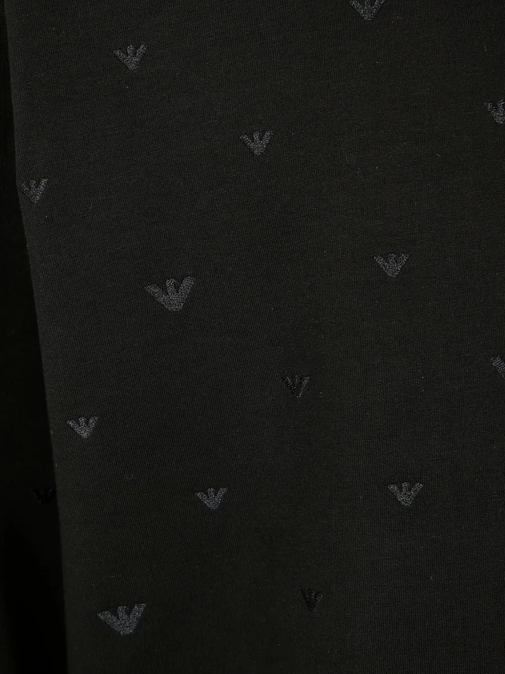 EMPORIO ARMANI Allover Logo Cotton Sweatshirt for Men - SS25