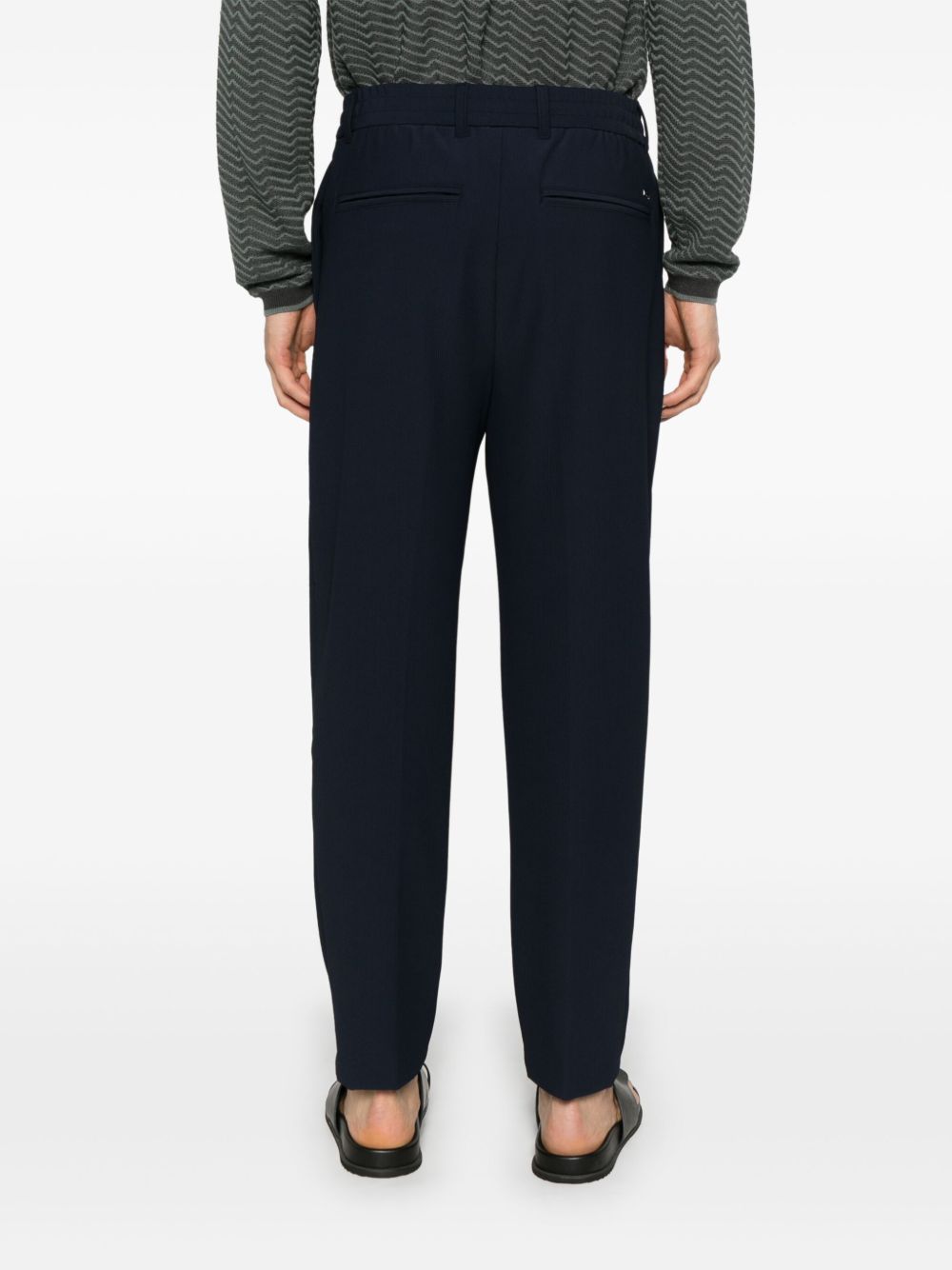 EMPORIO ARMANI Nylon Trousers for Men - SS25 Collection