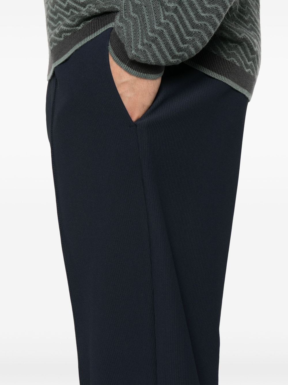 EMPORIO ARMANI Nylon Trousers for Men - SS25 Collection