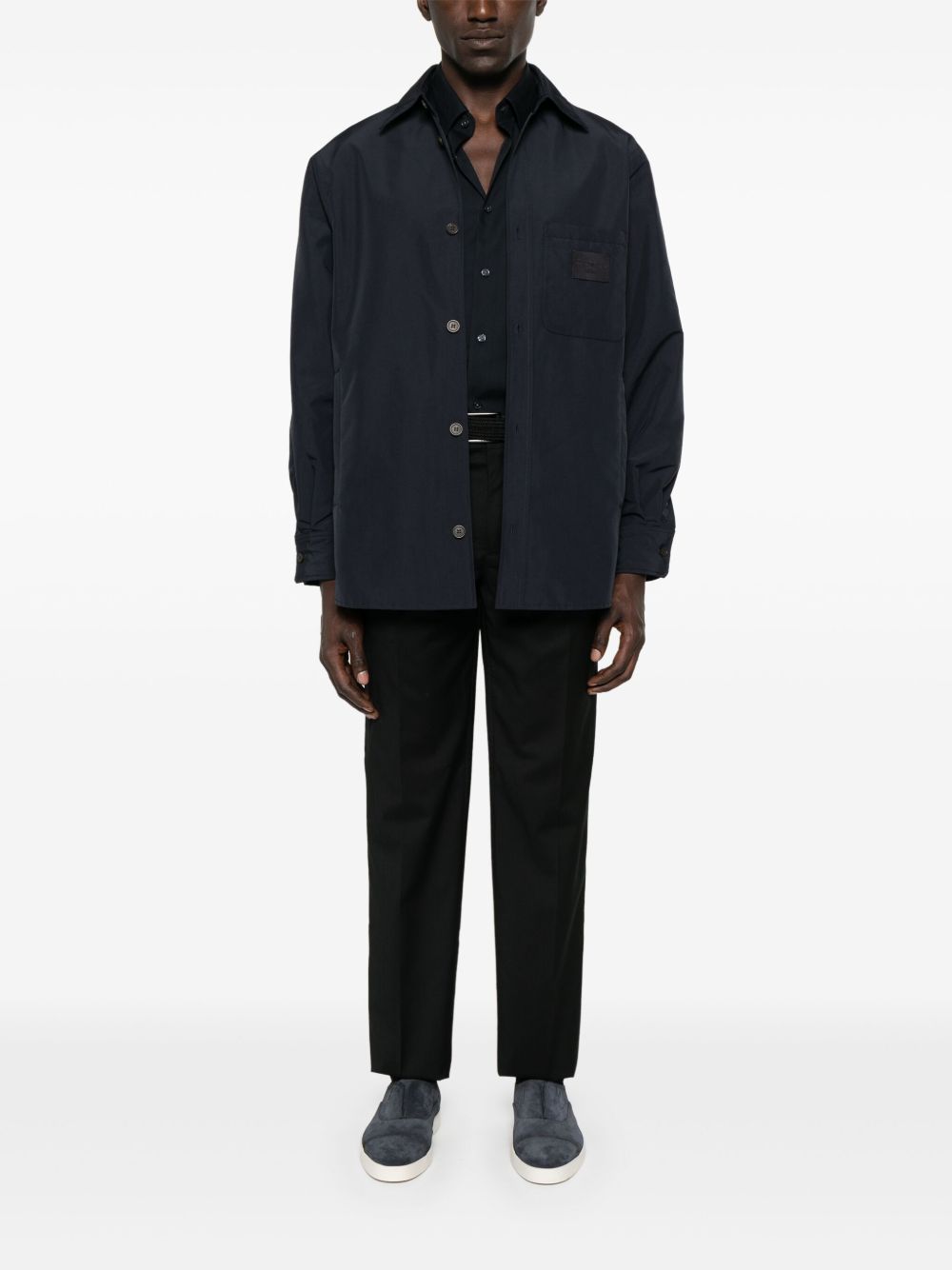 EMPORIO ARMANI Classic Striped Shirt for Men