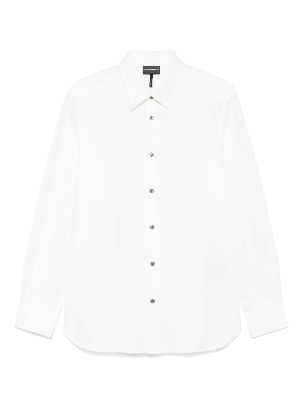EMPORIO ARMANI Allover Logo Cotton Shirt for Men