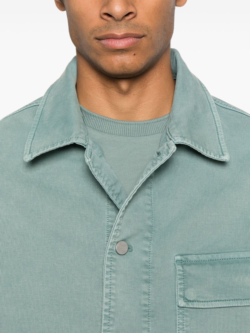 EMPORIO ARMANI Men's Classic Cotton Blouson Jacket