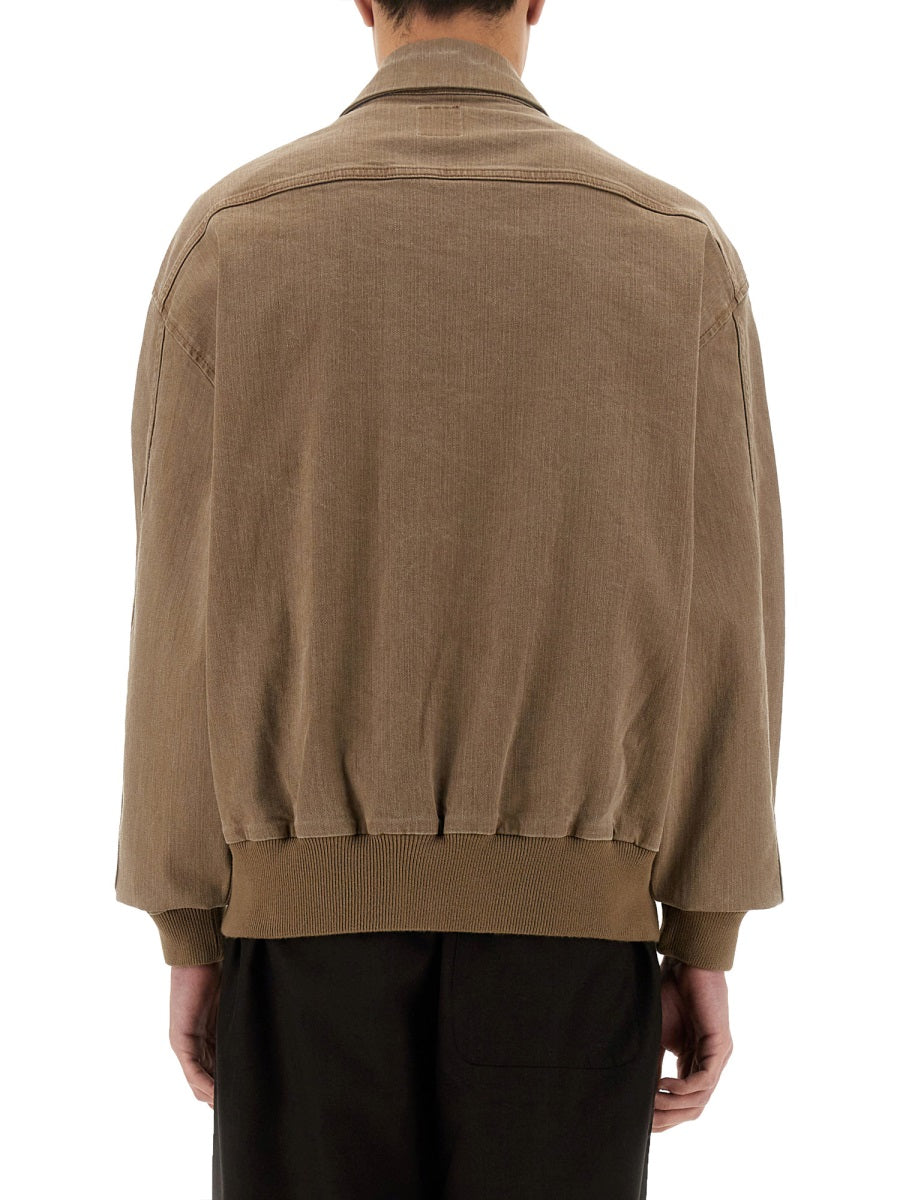 EMPORIO ARMANI Cotton Blouson Jacket for Men