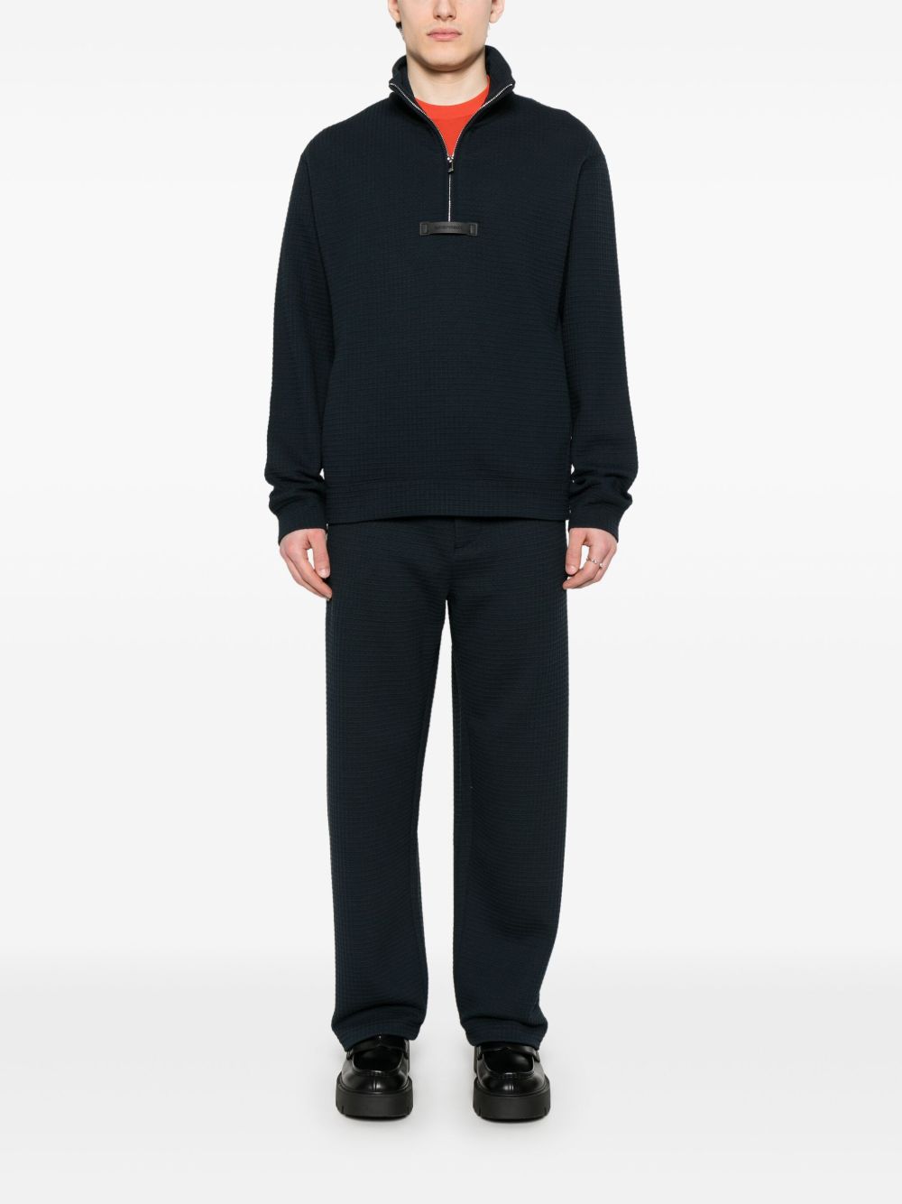 E'CLAT Half-Zip Sweatshirt