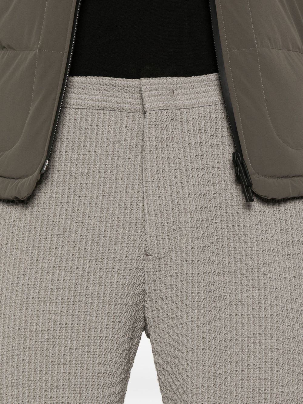 EMPORIO ARMANI Wool Trousers for Men - FW25 Collection