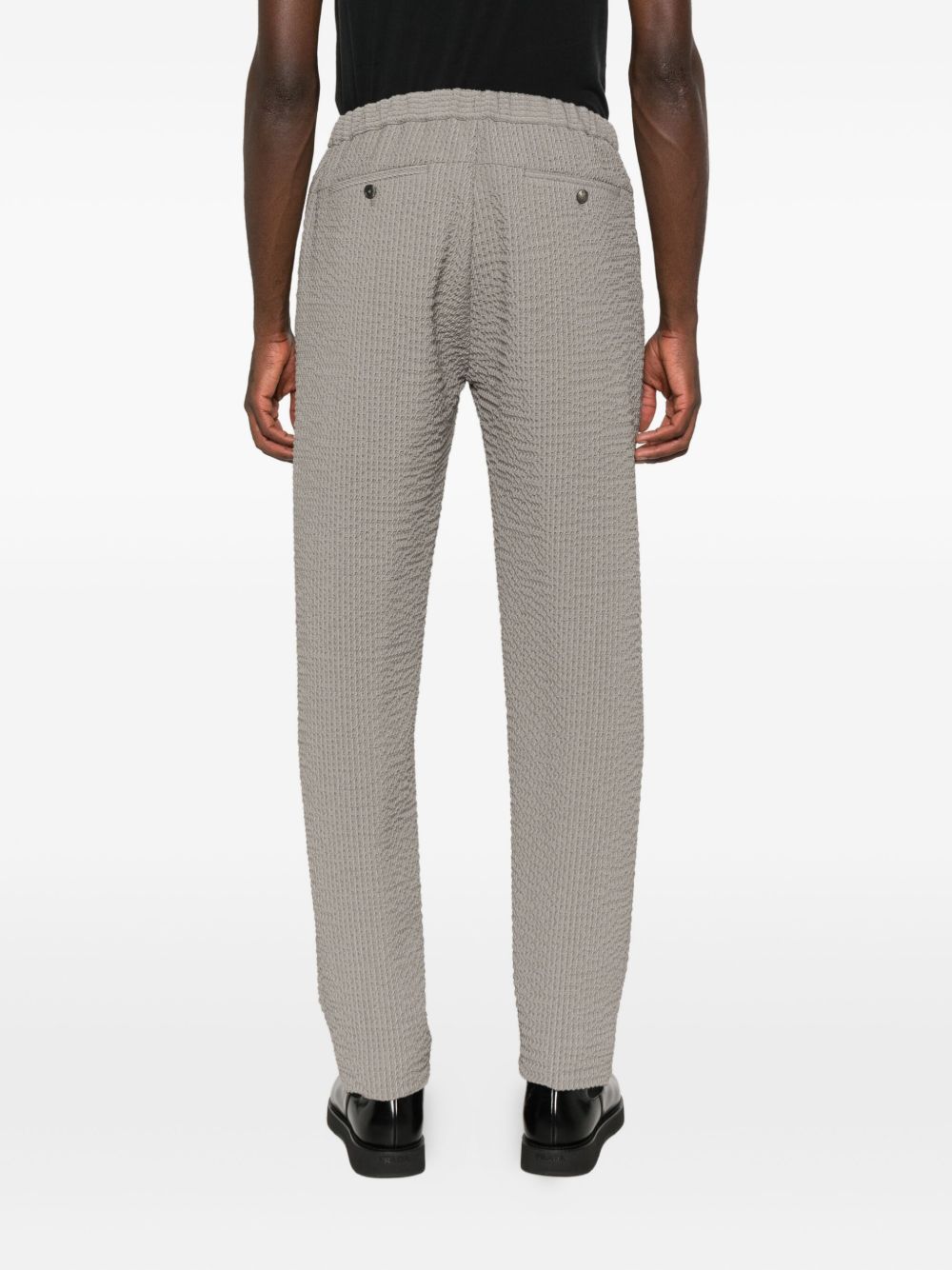EMPORIO ARMANI Wool Trousers for Men - FW25 Collection
