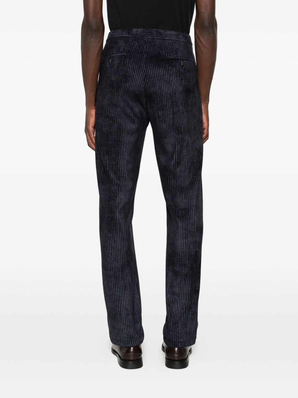 EMPORIO ARMANI Elastic Waist Tailored Pants for Men