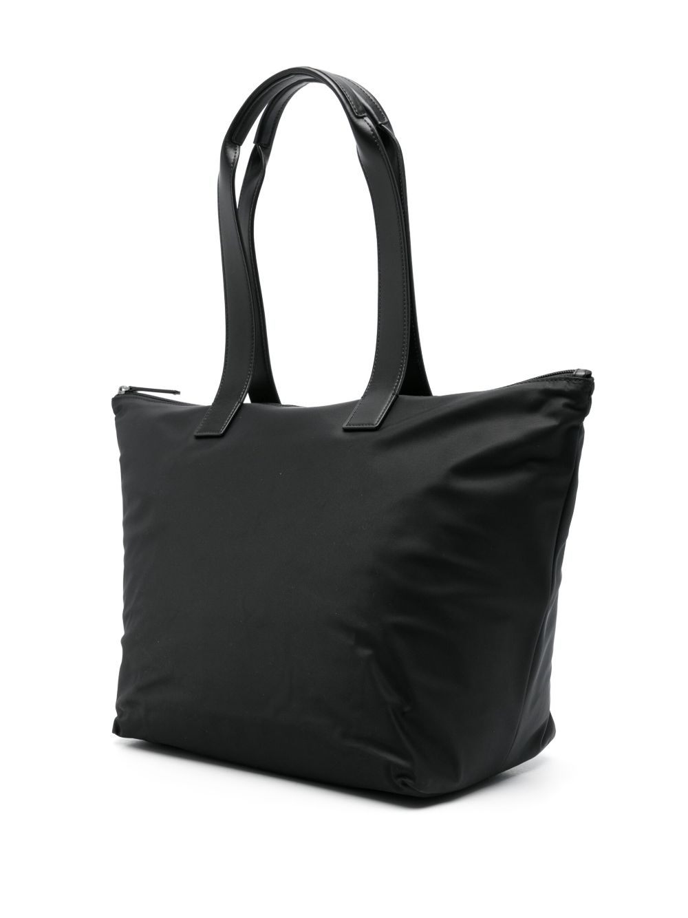EMPORIO ARMANI Nylon Tote Handbag with Removable Pouch