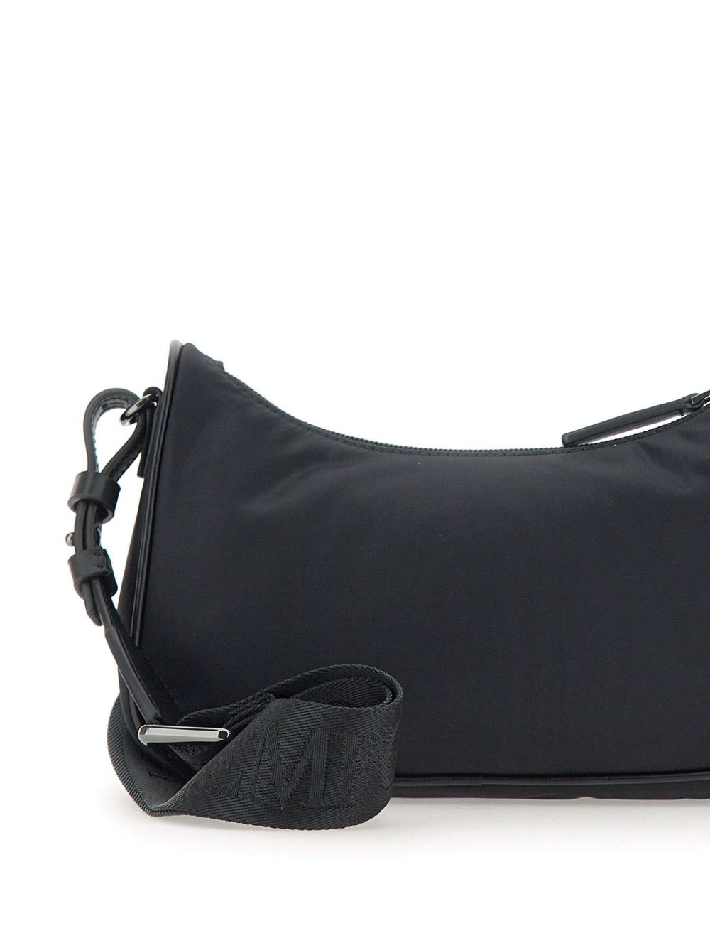 EMPORIO ARMANI Mini Nylon Handbag with Logo-Embossed Detail