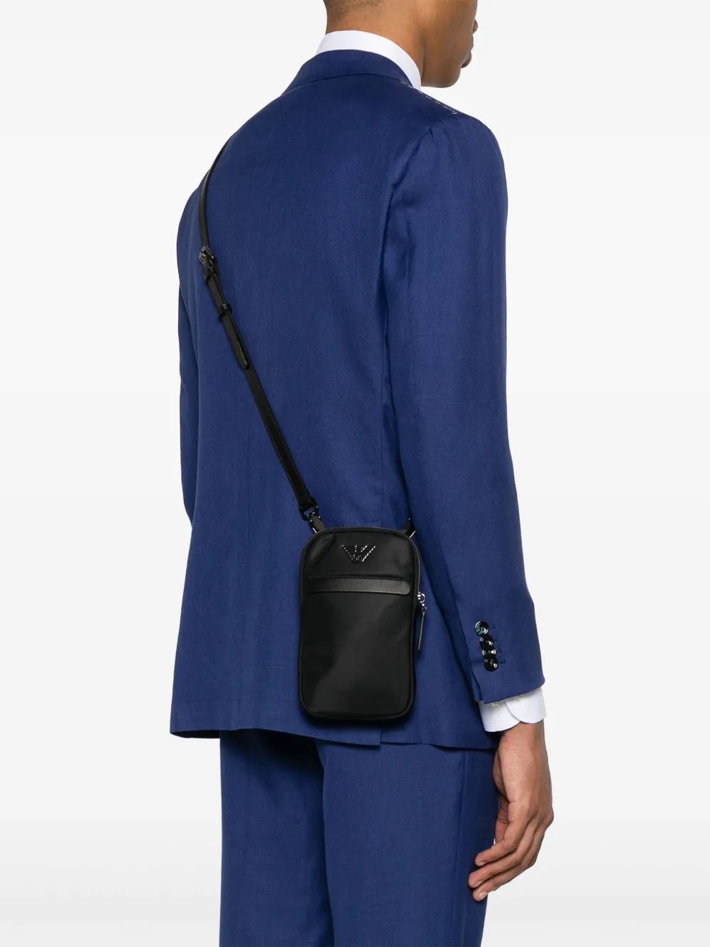 EMPORIO ARMANI Mini Logo Nylon Phone Case