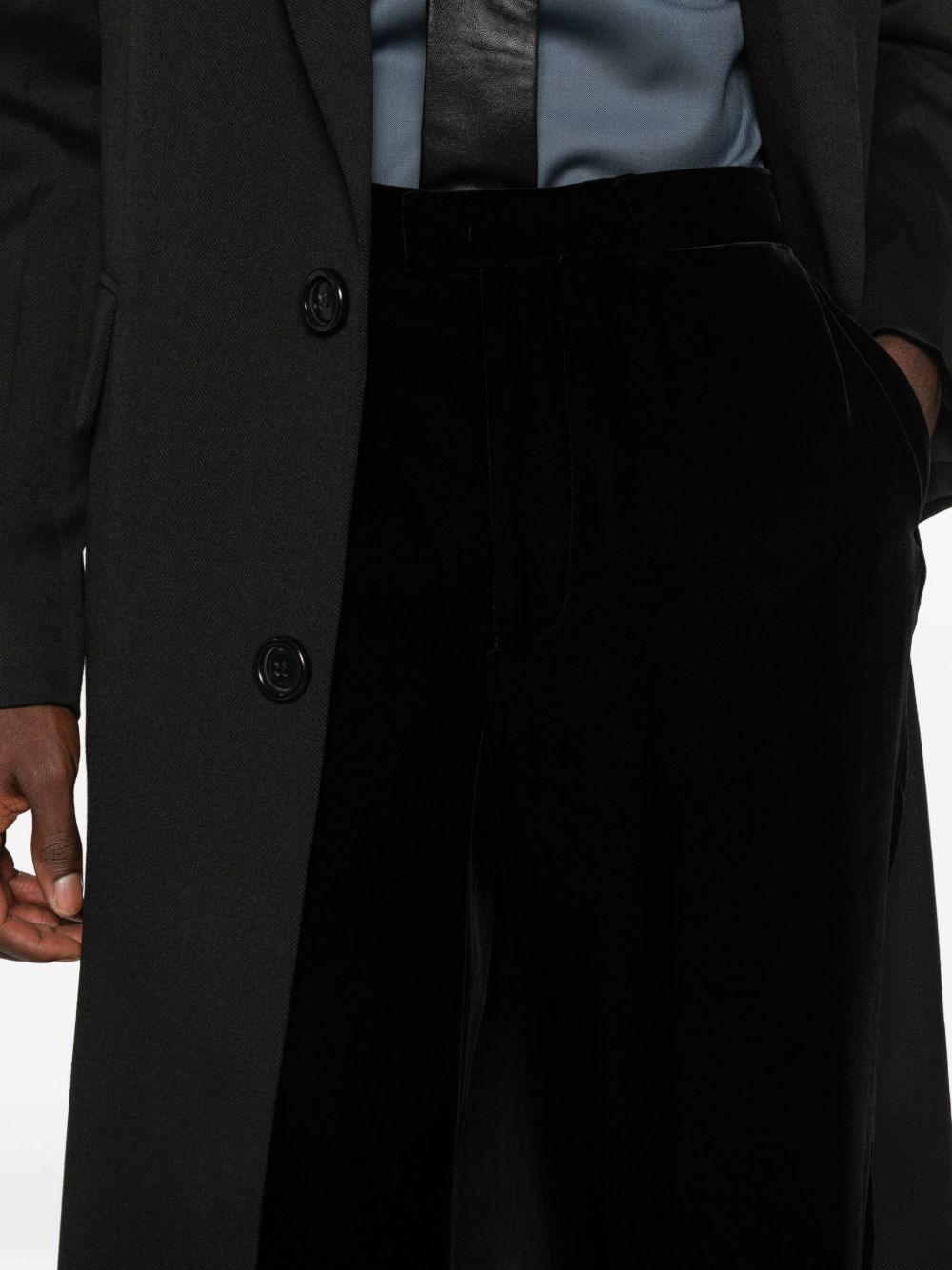 EMPORIO ARMANI Classic Trousers for Men - FW25