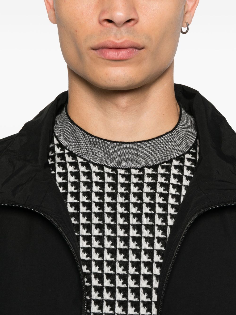 EMPORIO ARMANI Wool Crewneck Jumper for Men - FW25 Collection