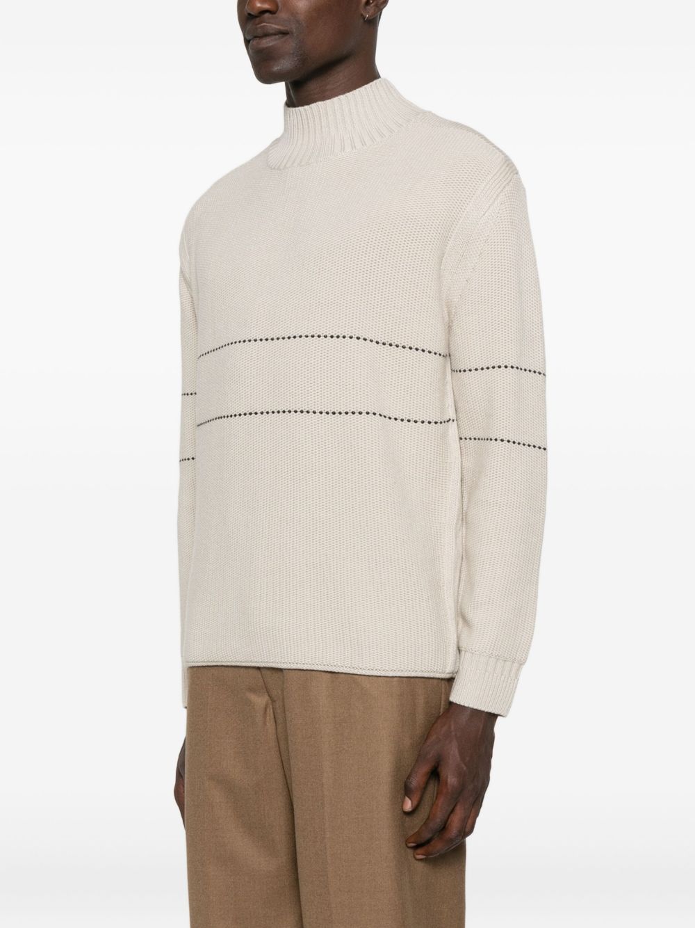 EMPORIO ARMANI Luxurious Sweater for Men - FW25 Collection