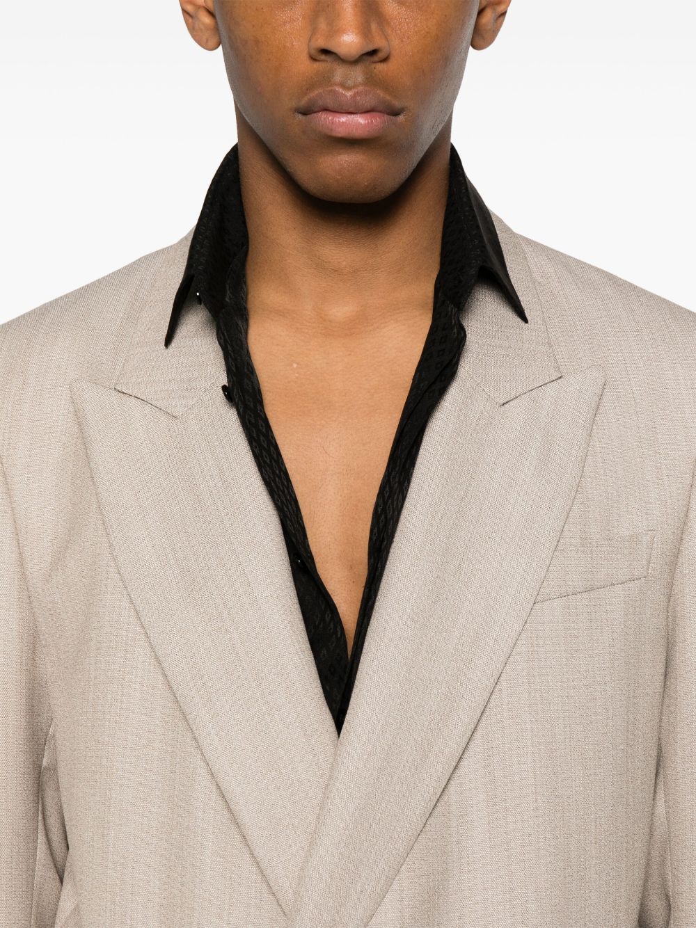 EMPORIO ARMANI Men's Single-Breasted Wool Suit