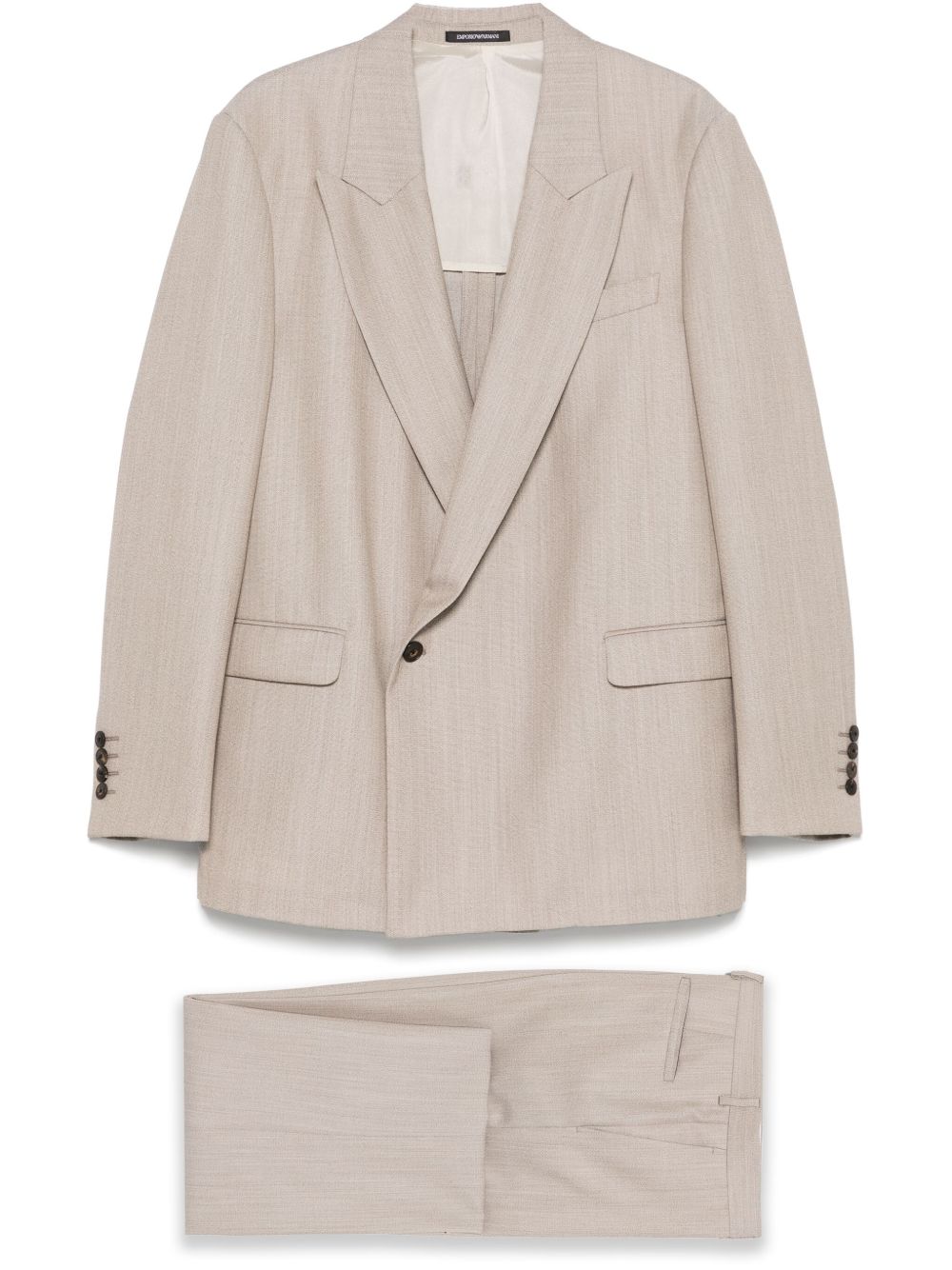 EMPORIO ARMANI Men's Single-Breasted Wool Suit