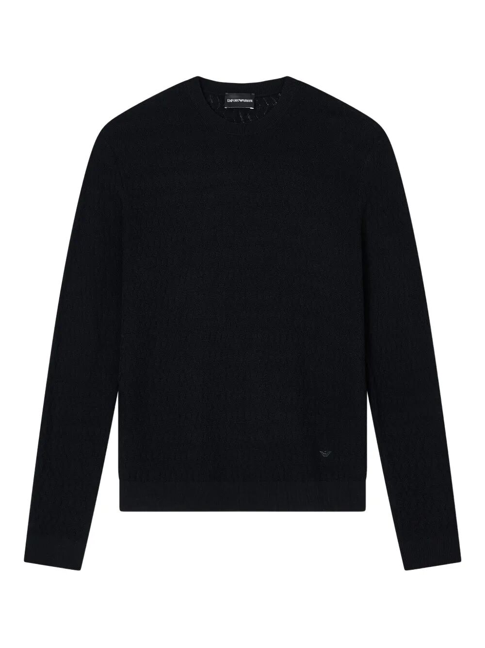 EMPORIO ARMANI Round Neck Sweater for Men - FW25 Collection