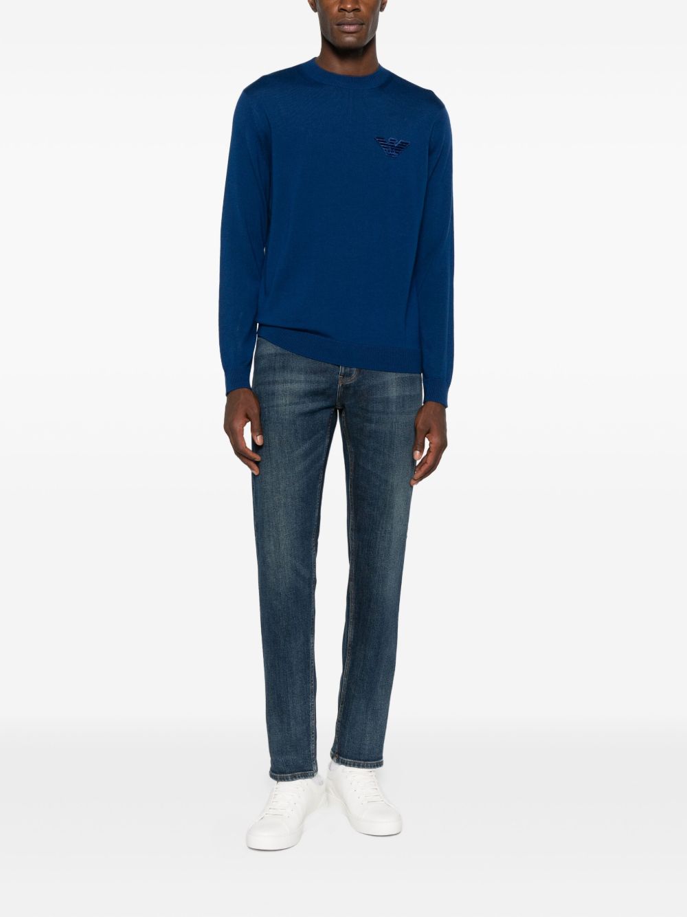 EMPORIO ARMANI Wool Crewneck Jumper