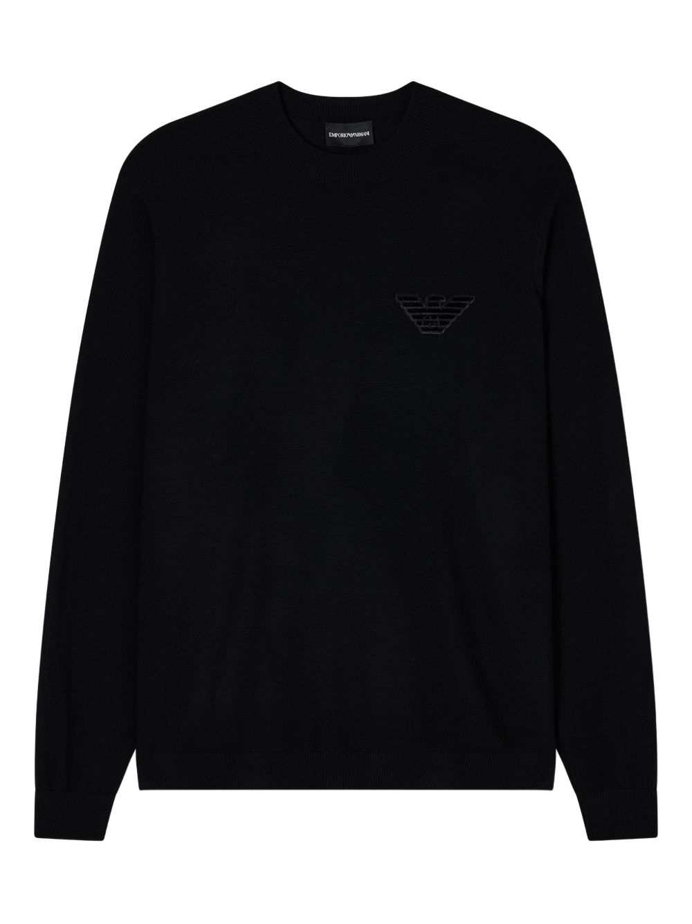 EMPORIO ARMANI Wool Crewneck Jumper for Men - FW25