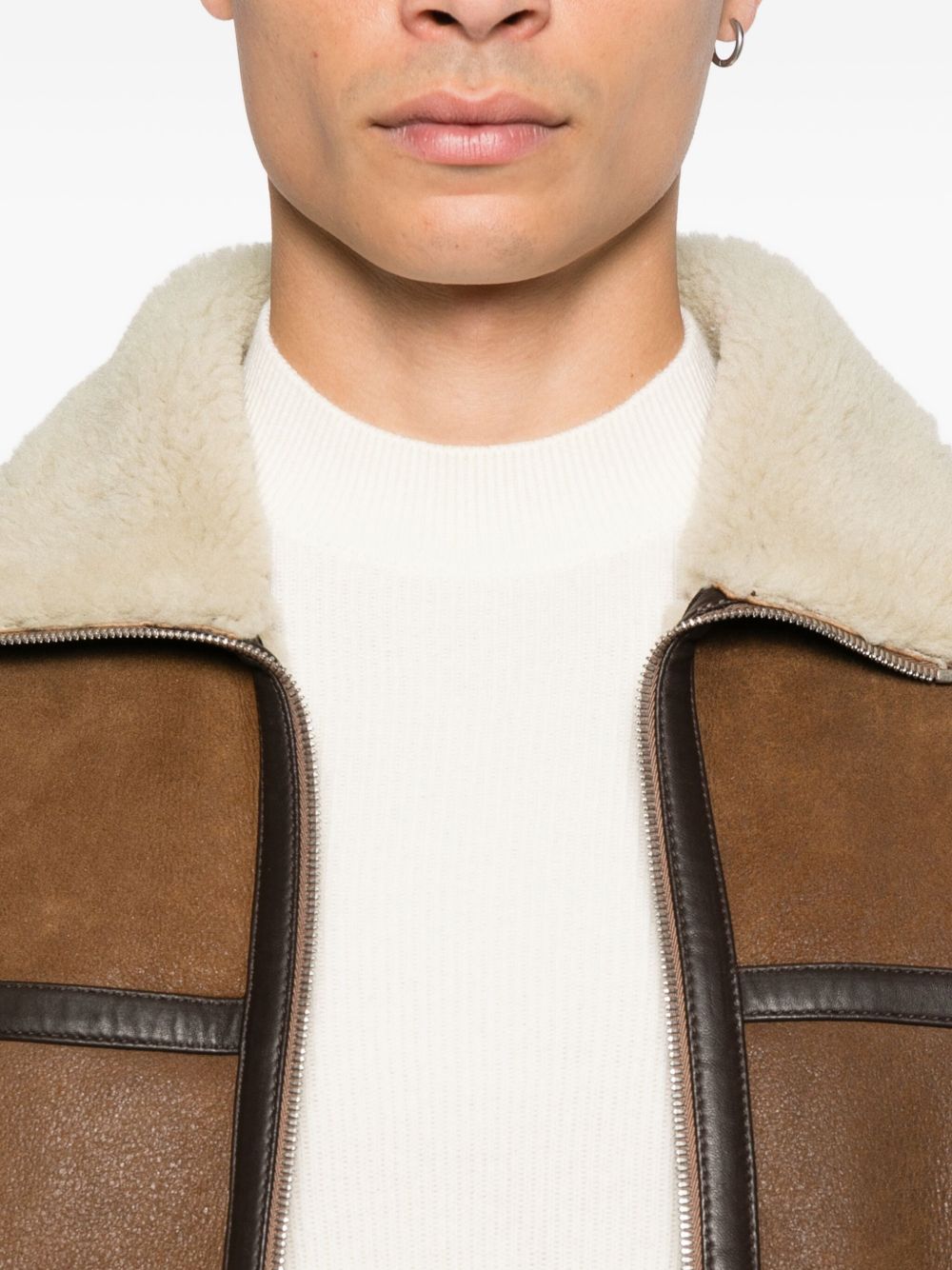 EMPORIO ARMANI Wool Crewneck Jumper for Men