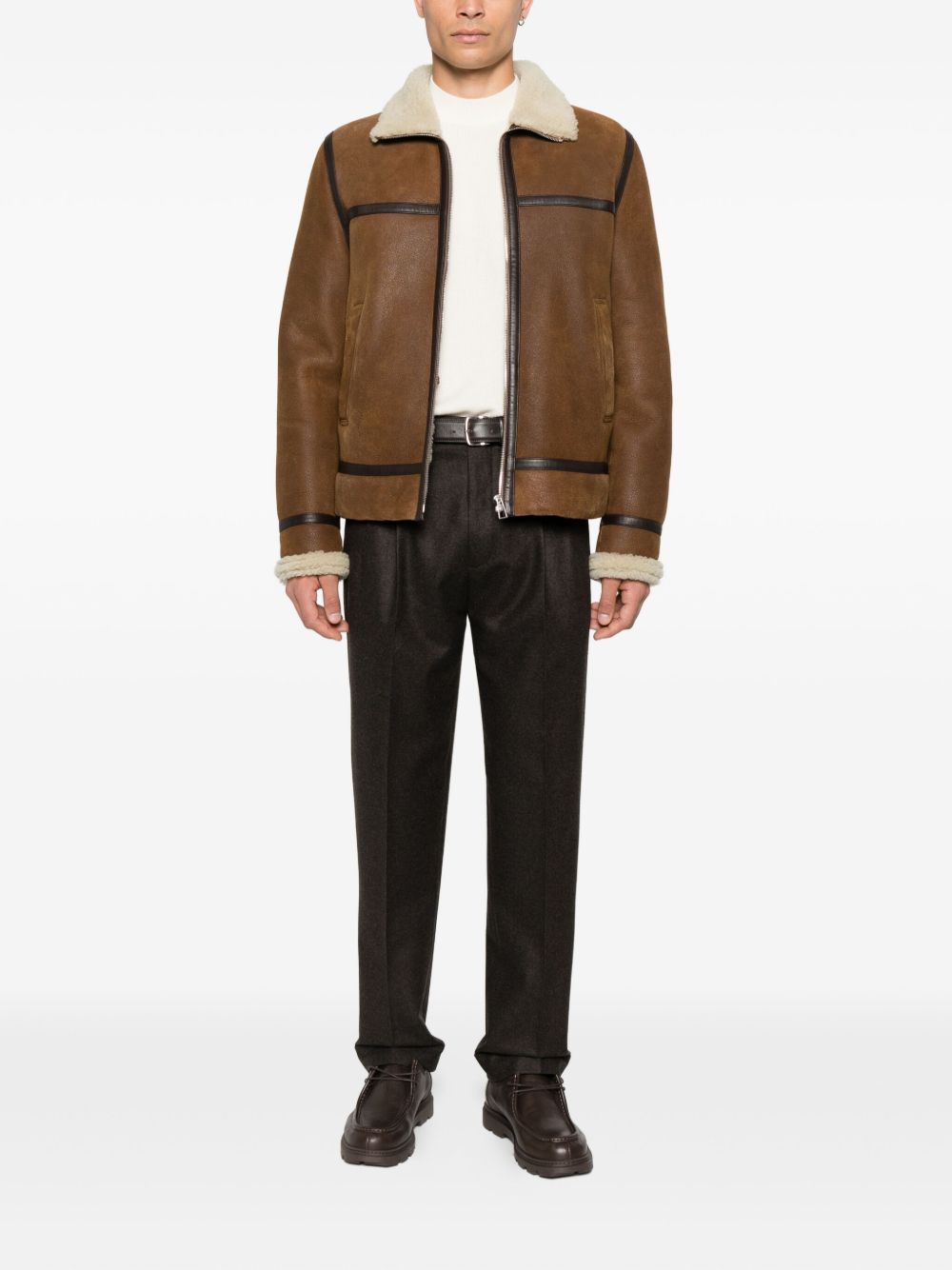 EMPORIO ARMANI Wool Crewneck Jumper for Men