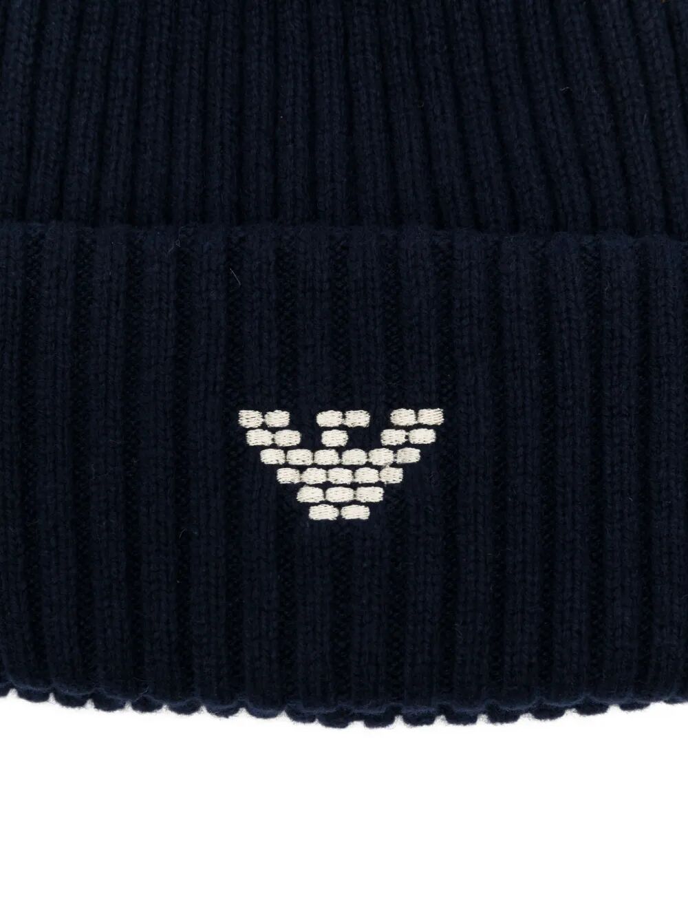 EMPORIO ARMANI Logo Wool Blend Beanie