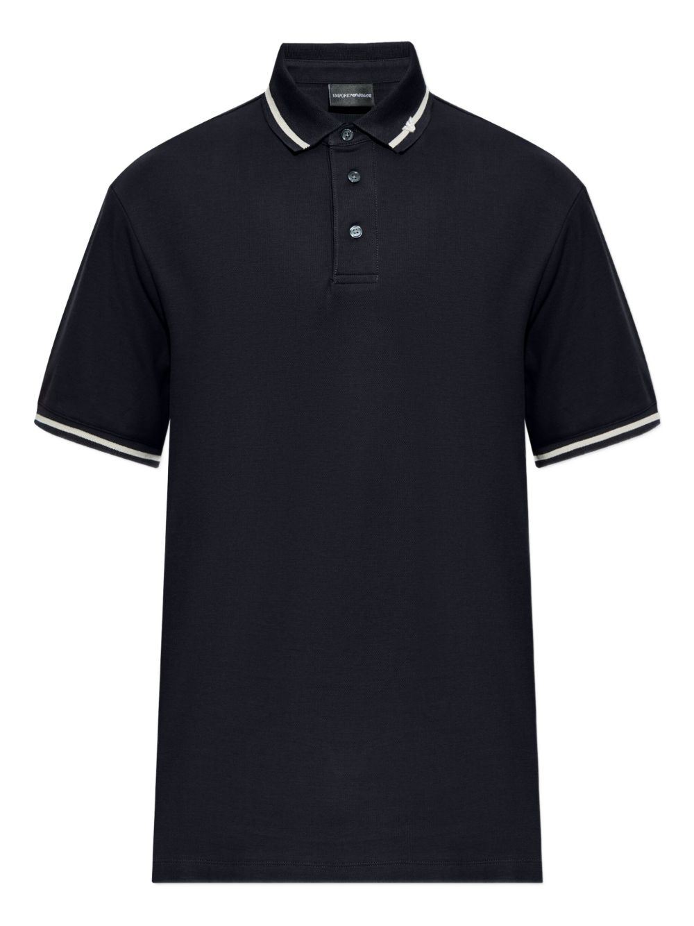 EMPORIO ARMANI Cotton Polo Shirt for Men - Short Sleeves