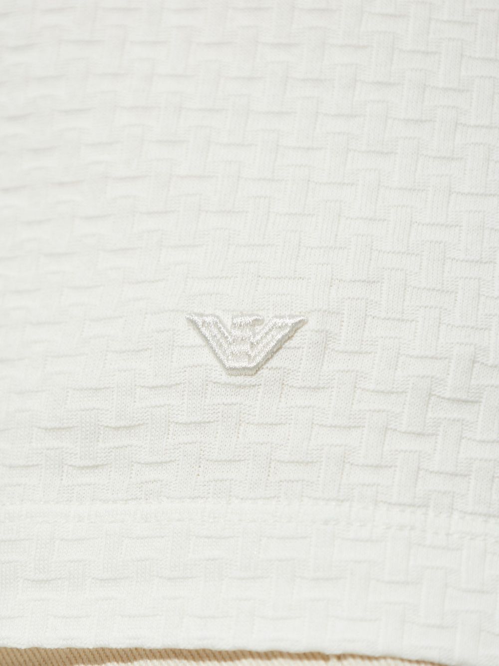 EMPORIO ARMANI Men's Short Sleeve Printed Polo Shirt