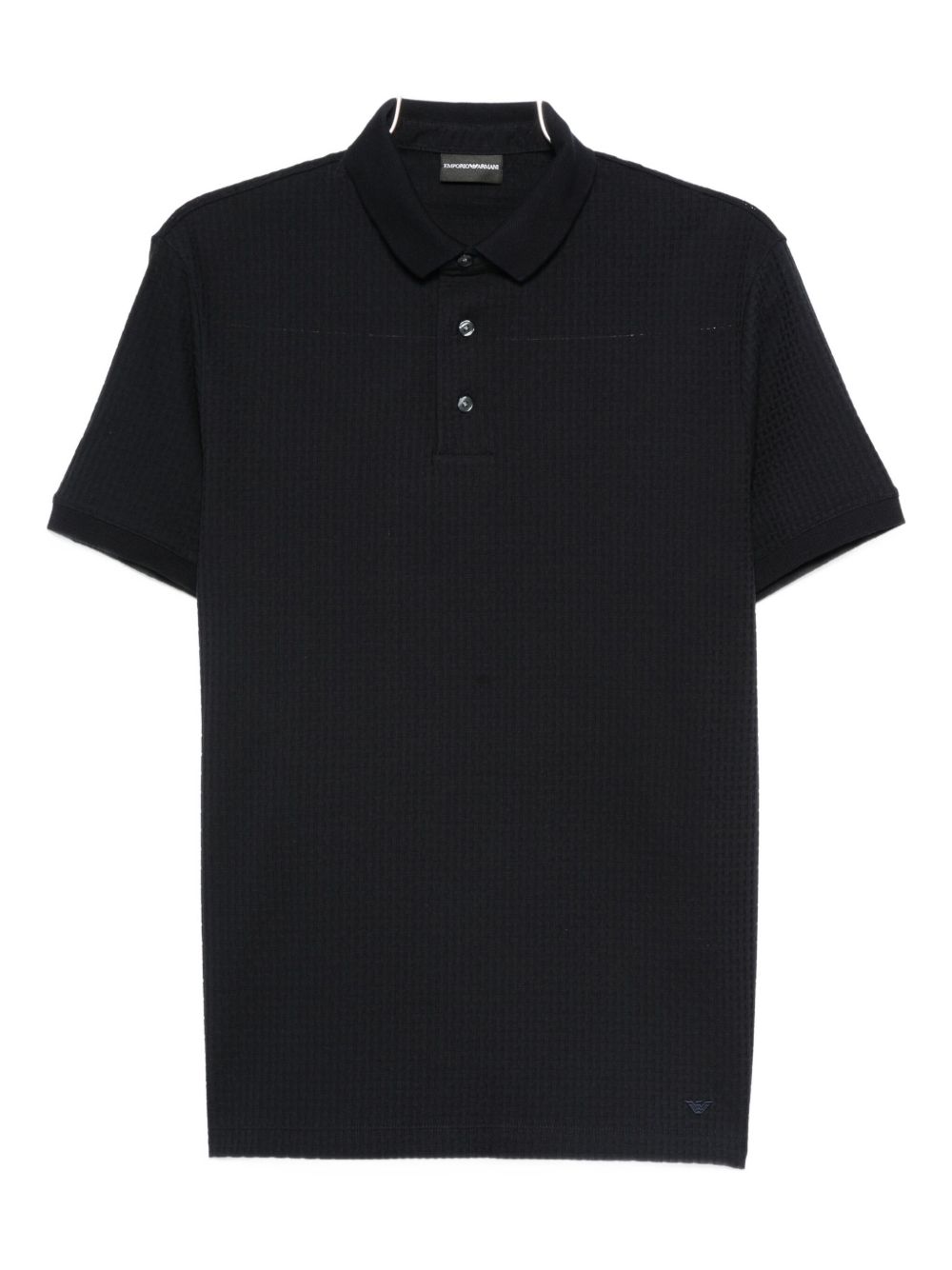 EMPORIO ARMANI Men's Printed Cotton Polo Shirt