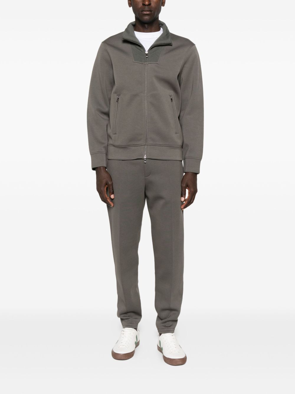 EMPORIO ARMANI Men's Zipped Sweatshirt - FW25 Collection