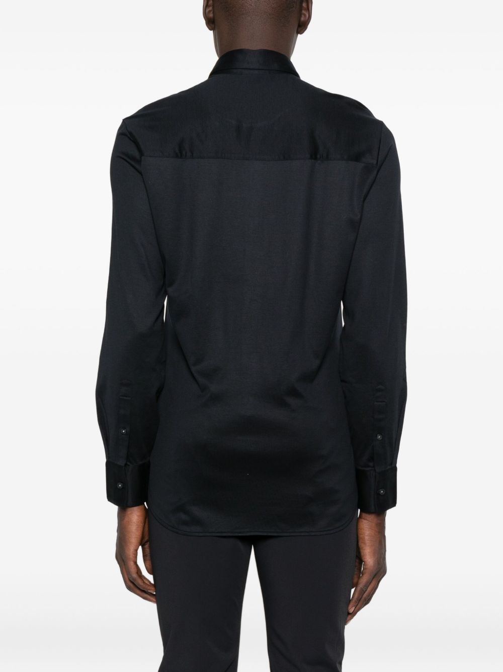 EMPORIO ARMANI Long Sleeve Button-Up Shirt for Men